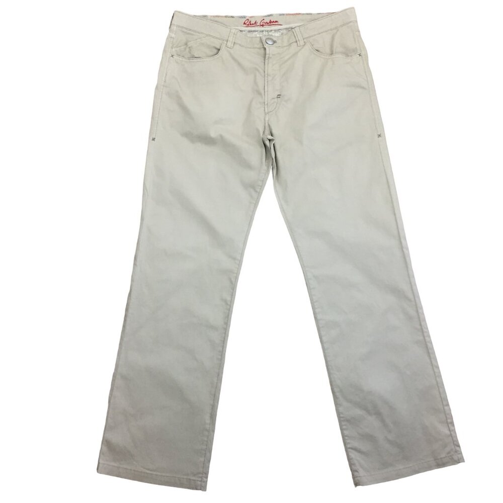 Robert Graham Men's Reg Fit sz 36 Chinos/Khakis - Beige